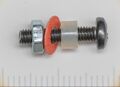 Telecentric photo of fastening hardware